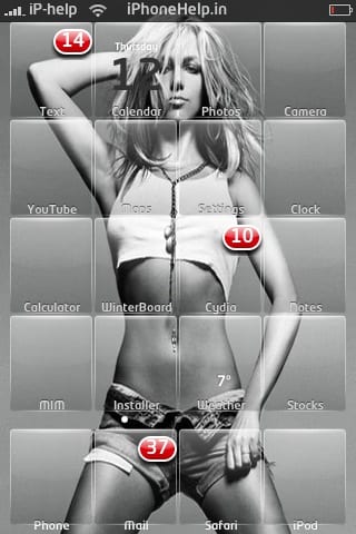 ipod touch lock screen wallpapers. The theme also changes the lock screen wallpaper and unlock slider.