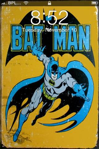 batman lockscreen