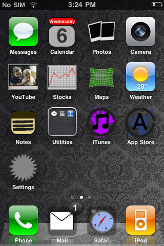 ipod touch icons pack. The springboard icons are