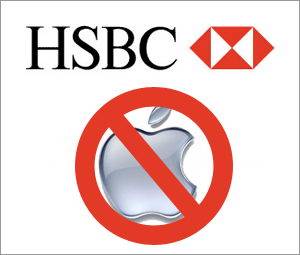 HSBC not buying iPhones