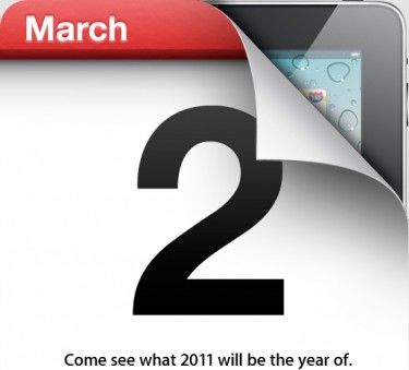 Apple iPad 2 teaser