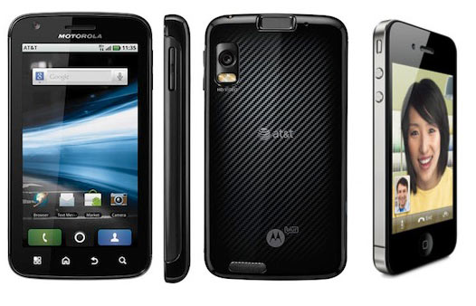 Motorola Atrix 4G vs Apple iPhone 4
