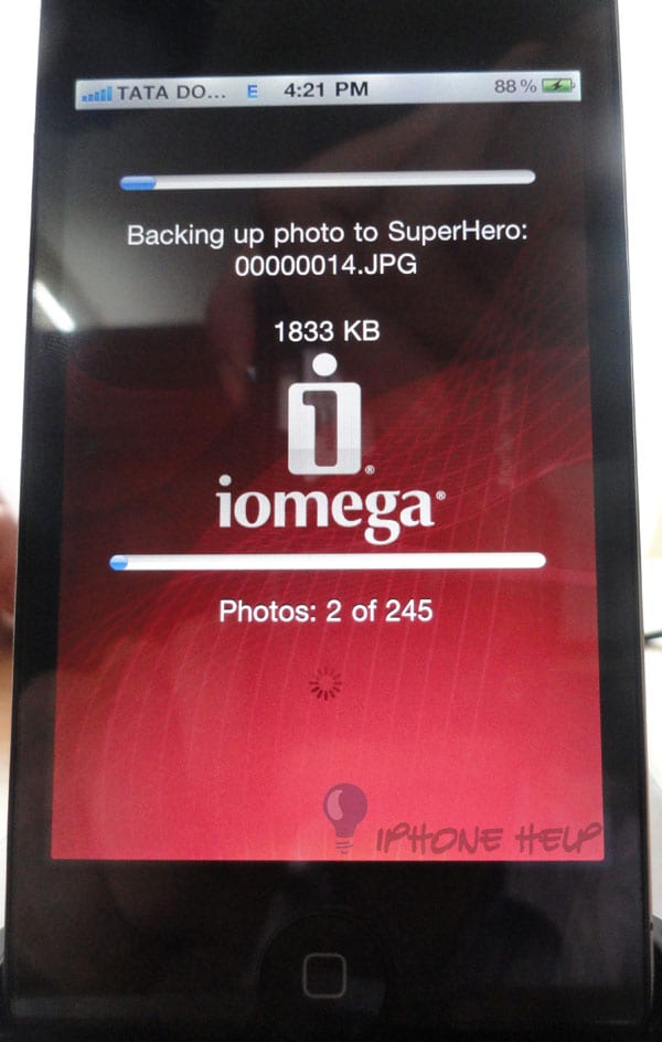 SuperHero Photo Backup App