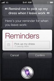 Apple's Siri Assistant on The iPhone 4S Setting Reminders