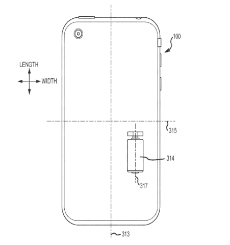 Apple free fall protection patent