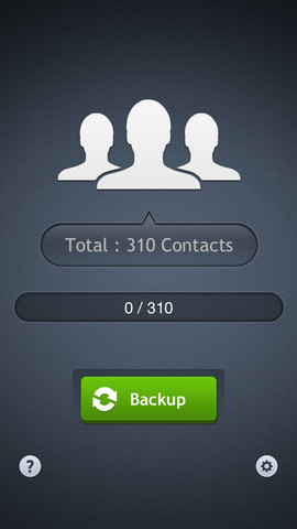 backup contacts