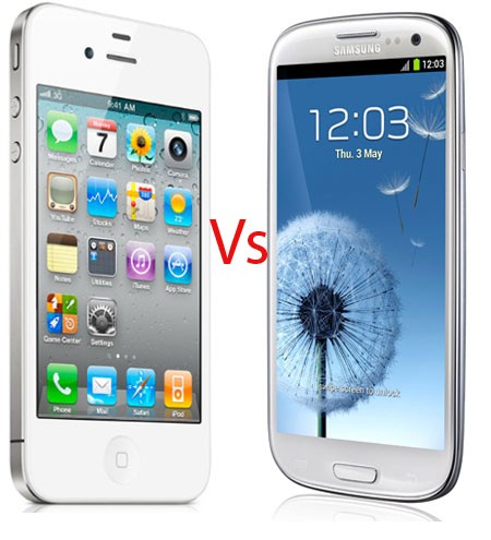 iPhone vs galaxy s3