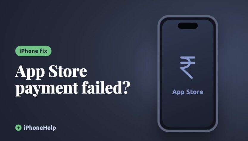 Illustration of an iPhone with a rupee icon, for a guide to fixing App Store payments that fail in India