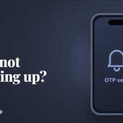 Illustration of an iPhone with a message notification icon, for a guide to fixing an iPhone that isn't receiving OTP SMS