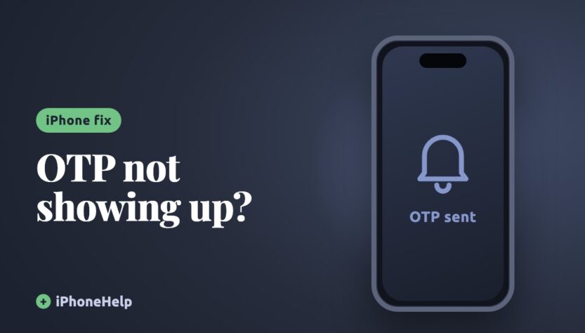 Illustration of an iPhone with a message notification icon, for a guide to fixing an iPhone that isn't receiving OTP SMS